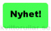 Förtryckt etikett Nyhet