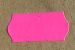 Prisetiketter 26x12mm, flourrosa