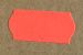 Prisetiketter 26x12mm, flourröd