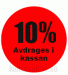 Förtryckt etikett 10%